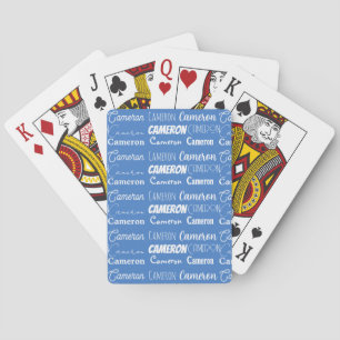Baraja De Cartas Adolescente Personalizado de la cadena de caracter