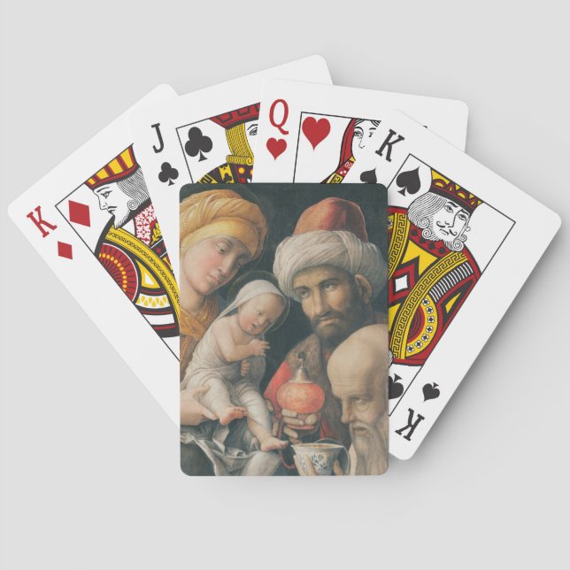 Baraja De Cartas Adoración de unos de los reyes magos, c.1495-1505 (Reverso)