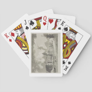 Baraja De Cartas Aduanas, Dublín, 1792 (grabado)