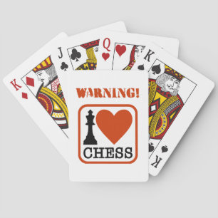 Baraja De Cartas ¡Advertencia! Me encanta el ajedrez