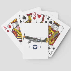 Baraja De Cartas Aeronaves estadounidenses de la Segunda Guerra Mun