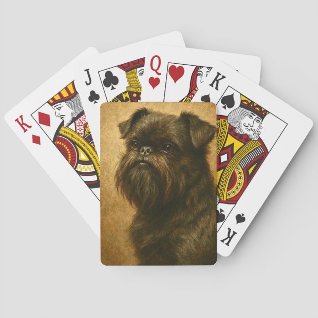 Baraja De Cartas Affenpinscher (Reverso)