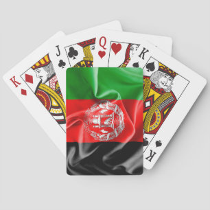 Baraja De Cartas Afghanistan Flag Playing Cards