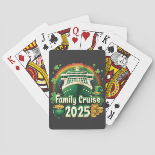 Baraja De Cartas Afortunado crucero familiar 2025