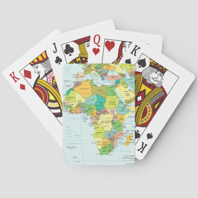 Baraja De Cartas África 2 (Reverso)