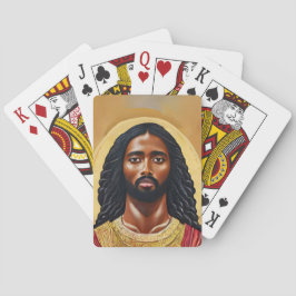 Baraja De Cartas África negra Jesucristo Arte Religioso
