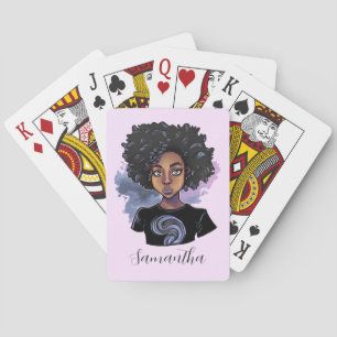 Baraja De Cartas Afroamericana desconcertante y personalizada