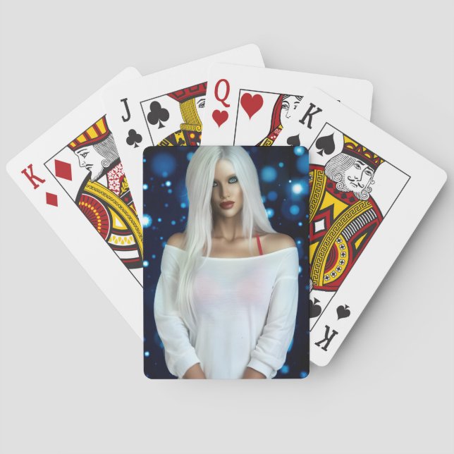 Baraja De Cartas Afterglow playing cards (Reverso)