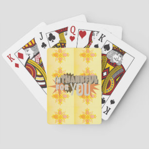 Baraja De Cartas Agradecimiento sincero: "Agradecimiento por ti" co