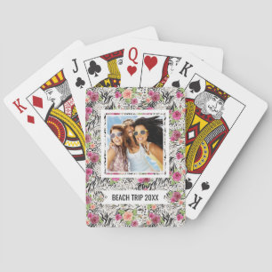 Baraja De Cartas Agrega tu nombre Patrón con pinturas en animales