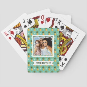 Baraja De Cartas Agrega tu nombre   Piñas brillantes