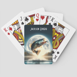 Baraja De Cartas Agua de la Luna y Salto de Bass