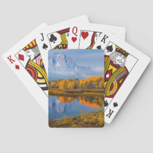 Baraja De Cartas Agua   Oxbow Bend Jackson Wyoming