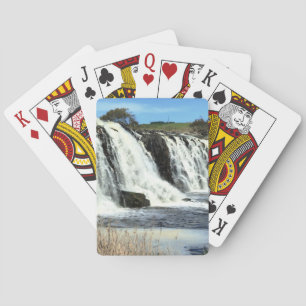 Baraja De Cartas Aguas Fluyentes de Hopkins Falls
