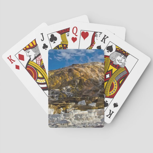 Baraja De Cartas Aguas termales gigantescas (Reverso)