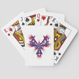 Baraja De Cartas Águila Americana Estrellas y Franjas