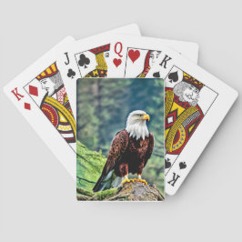 Baraja De Cartas Águila calva americana