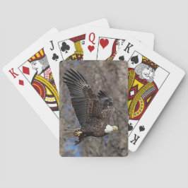 Baraja De Cartas Águila calva con bagre