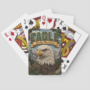 Baraja De Cartas Águila Montañas Rocosas POPCUT