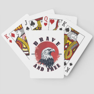 Baraja De Cartas Águila Valiente y Libre