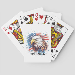 Baraja De Cartas Águila vintage americana