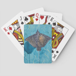 Baraja De Cartas Águila vista Stingray - Océano