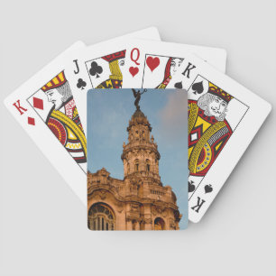 Baraja De Cartas Aguja de edificio antiguo, La Habana, Cuba