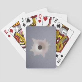 Baraja De Cartas Agujero de bala