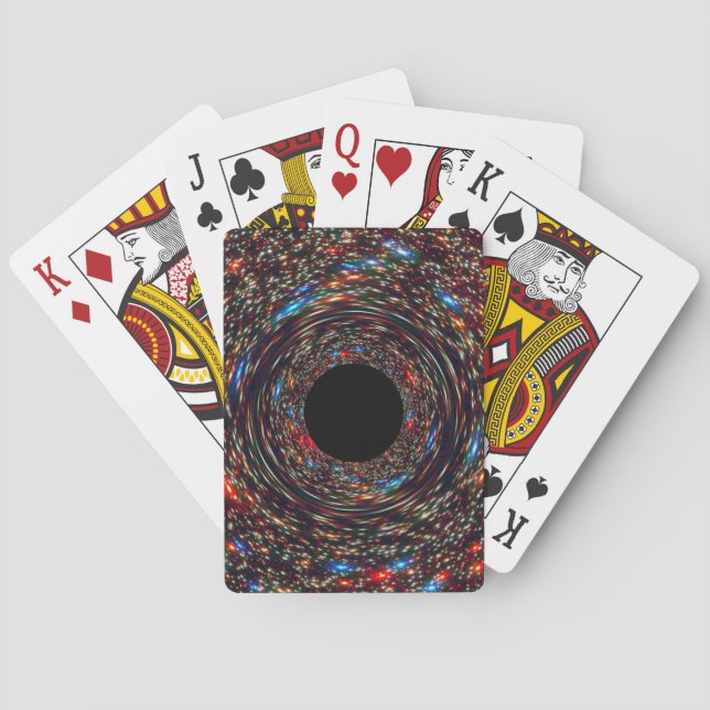 Baraja De Cartas Agujero negro supermasivo (Reverso)