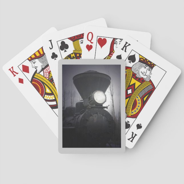 Baraja De Cartas Ahogado por las Rails (Reverso)