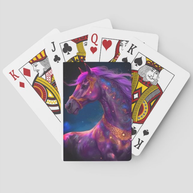 Baraja De Cartas Ai Horse Art (Reverso)