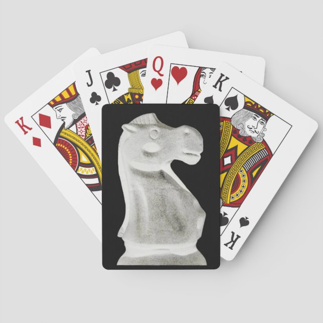 Baraja De Cartas Ajedrez clásico de tarjetas de reproducción (Reverso)