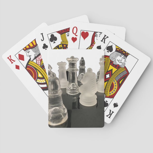 Baraja De Cartas Ajedrez Clásico para Jugar. (Reverso)