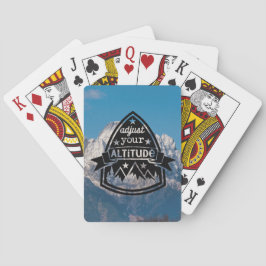 Baraja De Cartas Ajustar la altitud