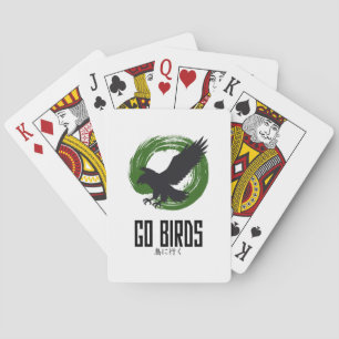 Baraja de Cartas al Estilo Japonés "Go Birds"