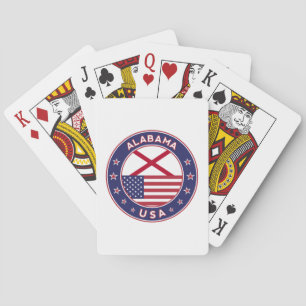 Baraja De Cartas Alabama, Estados Unidos, Alabama