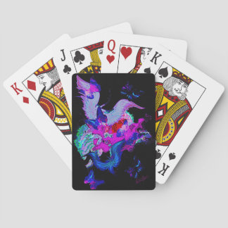 Baraja De Cartas alas de ángel y mariposas 