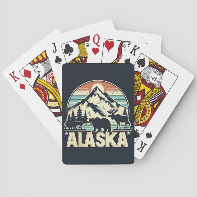 Baraja De Cartas Alaska (Reverso)