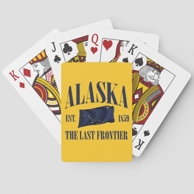 Baraja De Cartas Alaska (Reverso)