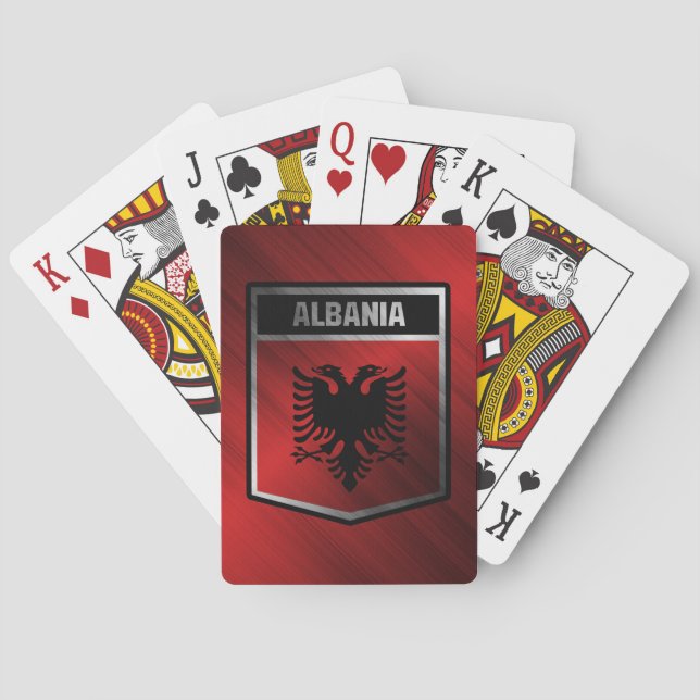 Baraja De Cartas Albania (Reverso)