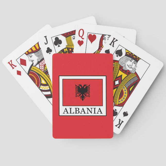 Baraja De Cartas Albania (Reverso)