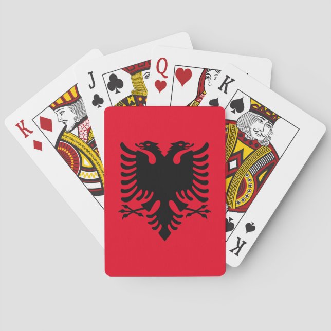 Baraja De Cartas Albania (Reverso)