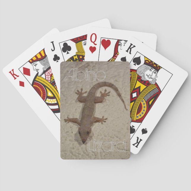 Baraja De Cartas Albino Lizard (Reverso)