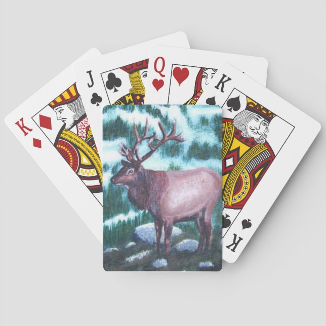 Baraja De Cartas Alces de Bull (Reverso)
