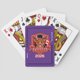Baraja De Cartas Alces de Canadá Niños