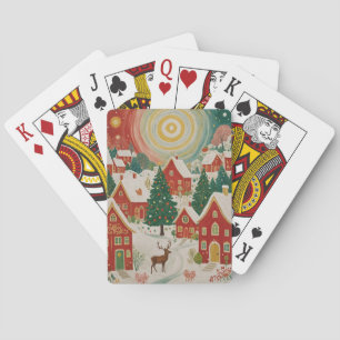 Baraja De Cartas Aldea de los navidades