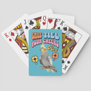 Baraja De Cartas Alegre loro de Cockatiel