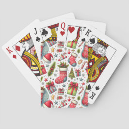 Baraja De Cartas Alegría de la Navidad