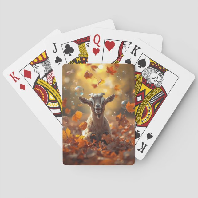 Baraja De Cartas Alegría de otoño (Reverso)