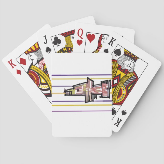 Baraja De Cartas Alegria de verano de Barracuda (Reverso)